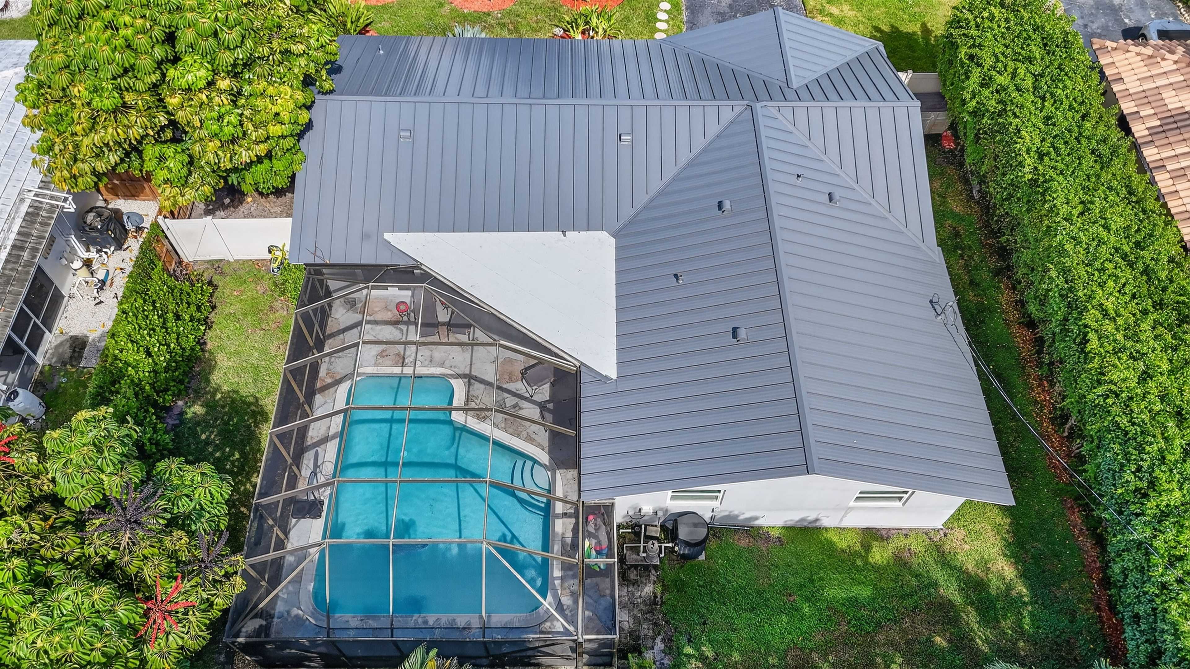 Aerial view of 1650 NW 9th Street Boca Raton