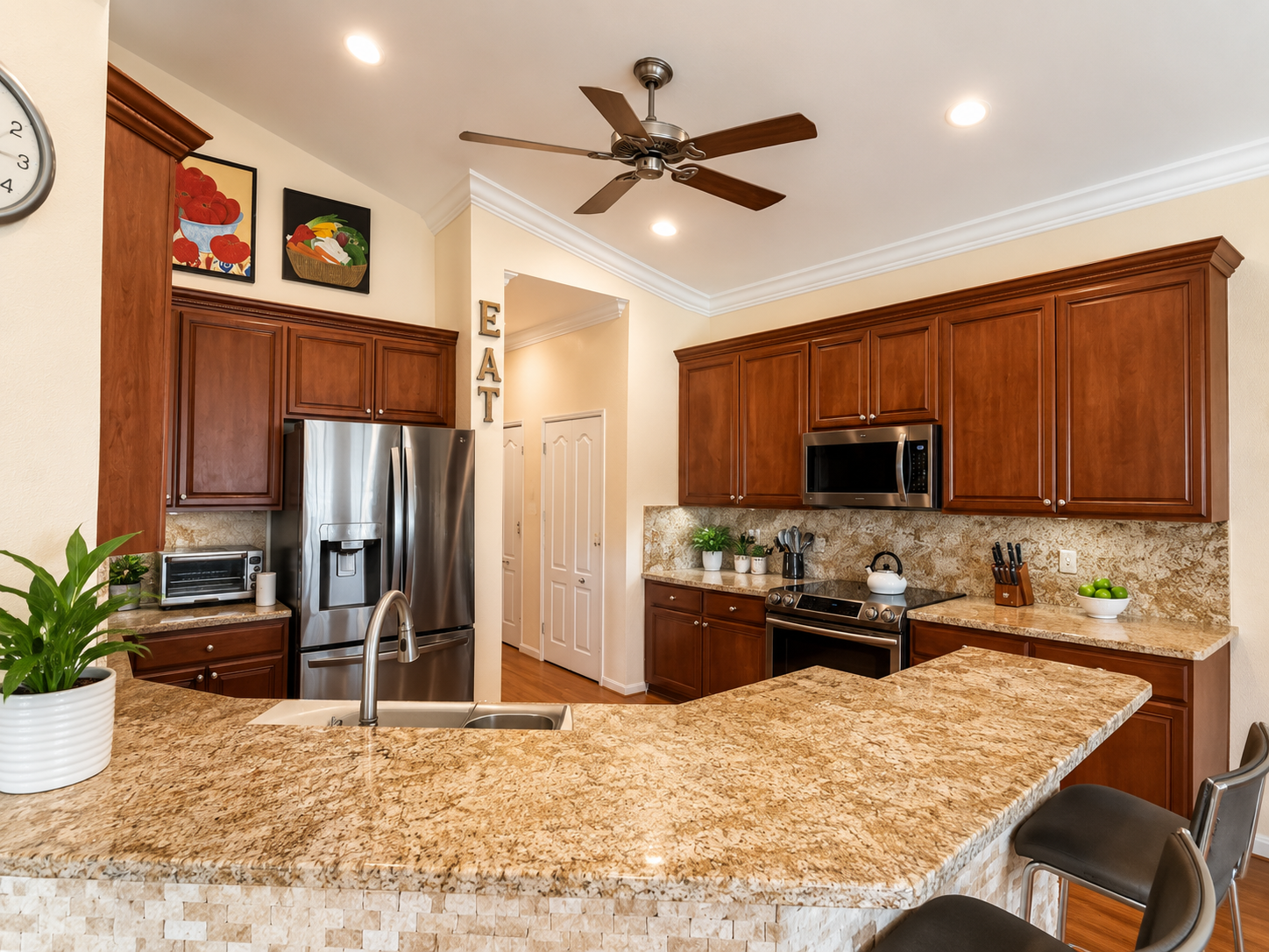 Updated kitchen at 8328 Grand Messina Cir, Boynton Beach