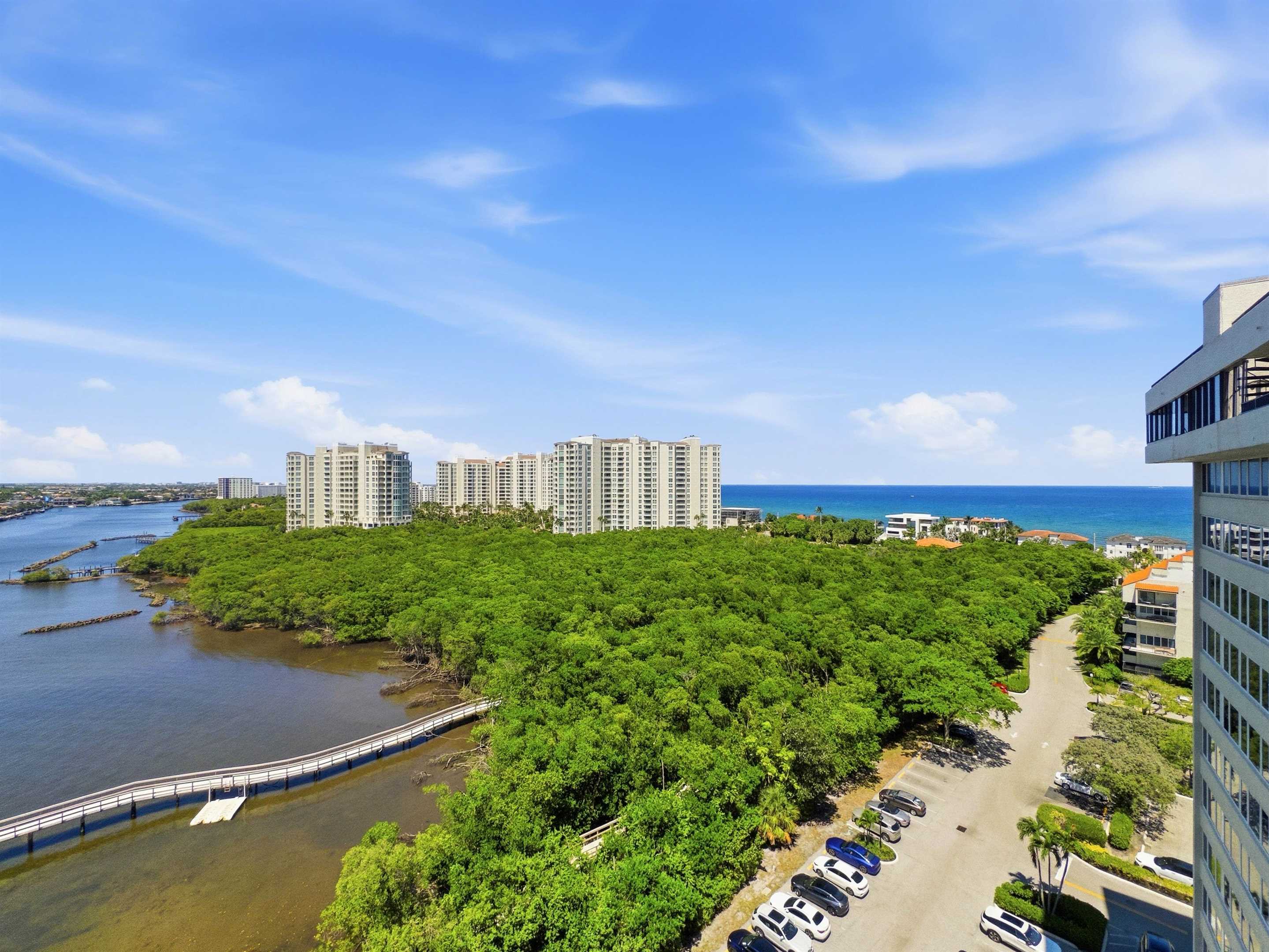 Water view from Unit 1412 in Highland Beach Florida